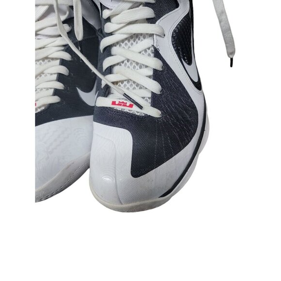 Nike LeBron 9 Freegums 2011 Black White Red Air Size 13 main image 12